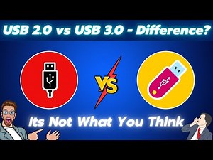 What's The Real Difference Between USB 2.0 vs USB 3.0 - Its Not Only Speed
