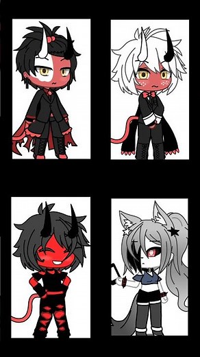 IMP Glow Up [] Helluva Boss [] Gacha Club [] #gacha #helluvaboss #fyp