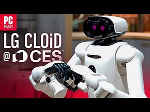 LG CLOiD First Look: The Robot Helper That Folds Your Laundry