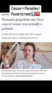 14 reactions · 14 shares | Main Types if Parasites Causing Cancer...