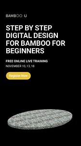 17 reactions | Want to learn about Digital Design for Bamboo? Enroll in our FREE LIVE Online Training: The Digital Toolkit for Bamboo Design and begin your journey in sustainable bamboo building. Dates: 10 Nov 6-7 PM GMT+8 13 Nov 9-10 AM GMT+8 18 Nov 3-4 PM GMT+8 Limited seats! Register now! | Bamboo U | Facebook