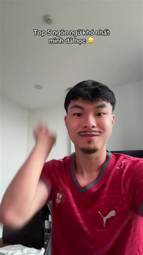 Mình còn học thêm tiếng Tây Ba Nha nữa nhưng mà mình không biết xếp hạng nào 🥲 #davidnguyen