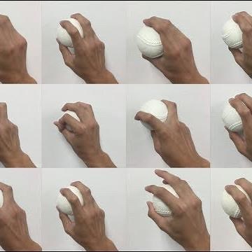 【超わかりやすい解説】変化球の握り方 投げ方 軟式編 野球 軟式野球 草野球