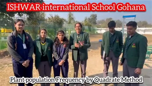 Ishwar international school on Instagram: "Plant population study using quadrat method 🍀🪾 #ishwarinternationalschool #ishwarians✨🌍 #iisfamily💫 #BiologyPractical #QuadratMethod #PlantPopulation #EcologyLab #FieldWork #BioStudents #ScienceLearning #NatureStudy"