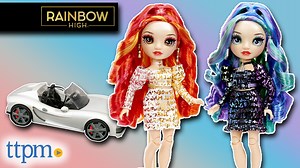 Watch Rainbow High Color Change Car and Special Edition Laurel and Holly De'Vious Dolls from MGA on Amazon Live