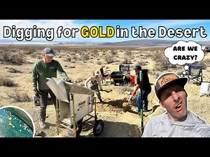 Digging for Gold in the California Desert