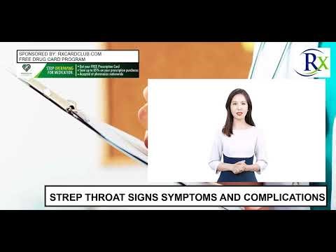 Strep Throat Signs Symptoms And Complications