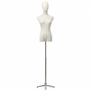 [Hot Item] Fabric Covered Mannequin Dummy Female Dress Form for Clothes Display