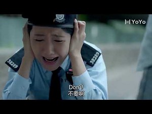 Scared Policewoman