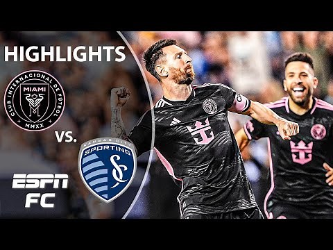 MESSI & SUAREZ SCORE 😱 Inter Miami vs. Sporting Kansas City | MLS Highlights | ESPN FC