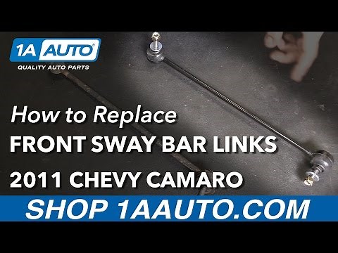 How to Replace Front Sway Bar Links 10-13 Chevy Camaro