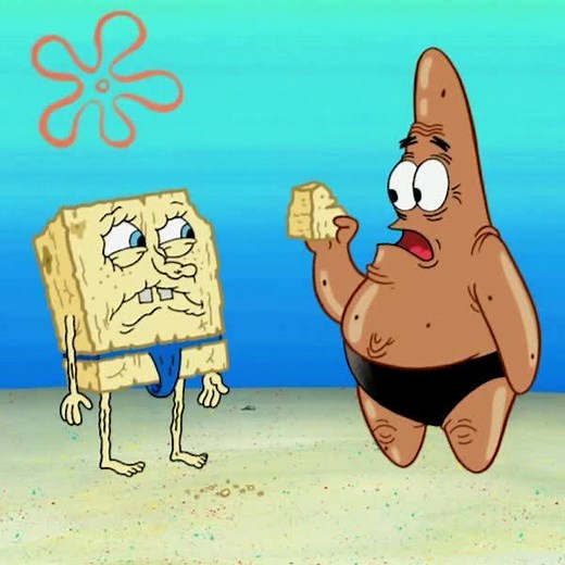 SpongeBob's working on his summer tan. Warning: don't let Patrick monitor the time ⏰ | SpongeBob SquarePants