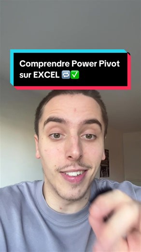 L’outil magique sur EXCEL : Power Pivot ✅🔁 #modelisation #data #excel