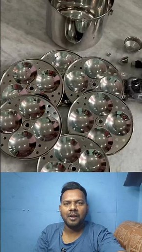 6 Plate Induction Friendly Idli maker Idly cooker 24 Idlies Induction & Standard Idli Maker