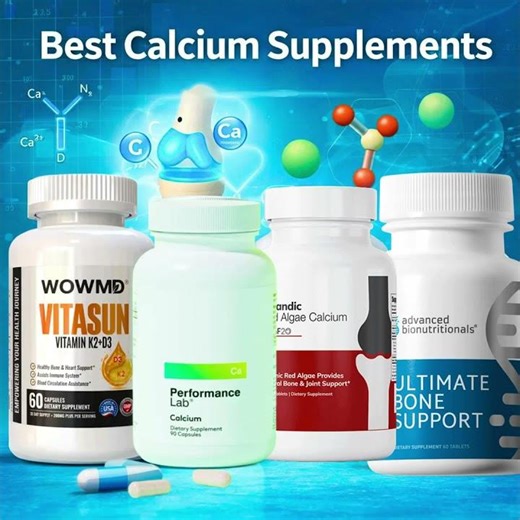 Best Calcium Supplements for Strong Bones & Better Absorption #Calcium #BoneHealth #Supplements