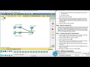 9.3.2.11 Configuring Extended ACLs Scenario 2 Instructions
