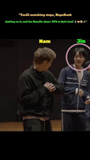 "TaeGi vibing, HopeKook syncing, and NamJin chaos—BTS in a nutshell! 🕺🤝🤪✨"#bts