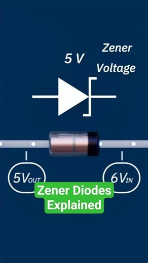 What Is a Zener Diode and How Do Zener Diodes Work? | Zener Diodes Explained #electronics