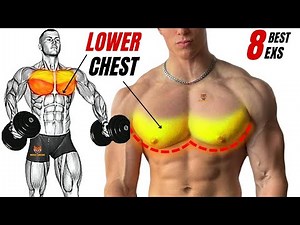 8 BEST LOWER CHEST WORKOUT WITH DUMBBELLS BARBELL CABLE AND MACHINE AT GYM