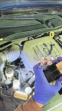 2014 Chrysler town country engine oil change #diy #fix #automobile #mechanic