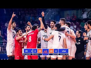 Iran Has Made One of the Greatest Victories in Volleyball Nations League 2022 !!!