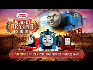 Thomas Journey Beyond Sodor DVD Menu Walkthrough