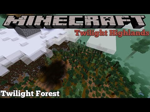 TWILIGHT FOREST MOD - TWILIGHT HIGHLANDS - MINECRAFT 1.16.5 (MOD SHOWCASE)