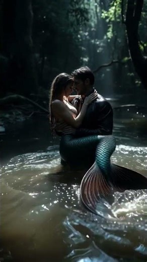 Mermaid Falls in Love with a Handsome Man — Forbidden Love Begins 💖✨ #Shorts”