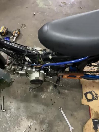 Kriss 110 Motorcycle Parts and Modifications