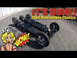 1960 California Look Volkswagen Beetle Bug Chassis is FINALLY Finished | Airkewld | #ChassisKings