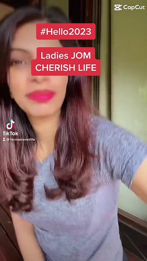 Ladies life been tough.. but let us take time to Cherish Life.. appreciate 2022 and welcome 2023 with a big heart.. #farmasieverlife #sumitra #Hello2023 #TikTokGuru #JomBelajar #ladies #wanita #cherish #lifestyle #tips #viral #sumitra #elegant #CapCut