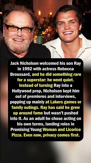 Jack Nicholson’s Son Ray