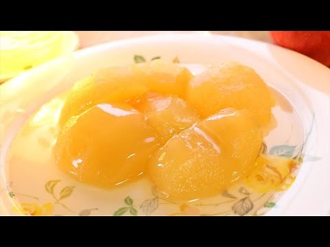 りんごのコンポートの作り方・レシピ【柔らかくふっくらジューシーに煮崩れ無く煮るポイント】 Compote of Apple Recipe｜Coris cooking
