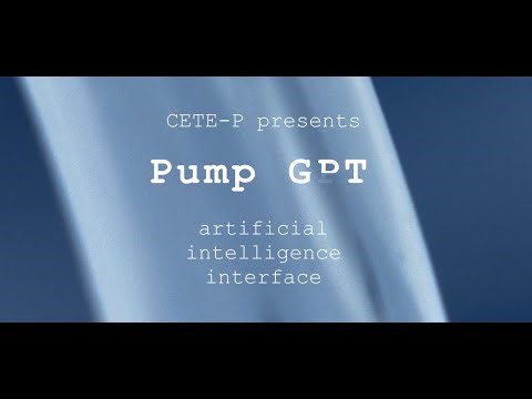 PumpGPT - an artificial intelligence interface