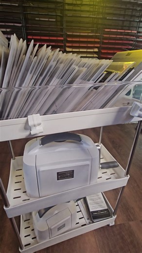 5.6K views · 113 reactions | Perfect Little Die Cutting Trolley Station! I dislike it that my die cutter takes up so much space on my desk, particularly when the dies also take up space. So a mobile trolley has been my solution, and it's working perfectly for me! I now actually die cut more than I did before!!! | Pootles Papercraft | Facebook