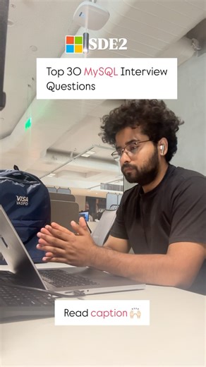 Tarun Khandagare | Tech | Career Guidance | Job | Follow @me_tarun.khandagare and I will DM you the answer sheet ✅✅ Top 30 MySQL Interview Questions that can help you prepare for technical... | Instagram