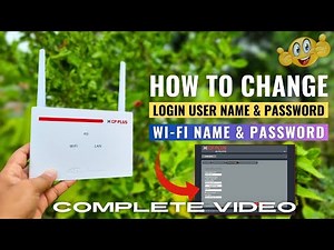CP PLUS WIRELESS 4G ROUTER | Change Wi-Fi Name & Password | Change User Name & Password | हिंदी 2024