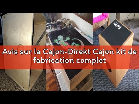 Avis sur la Cajon-Direkt Cajon kit de fabrication complet