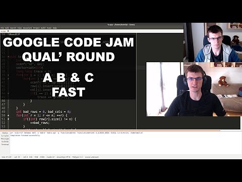 A B C Explained | Screencast of Google Code Jam 2020 Qual Round