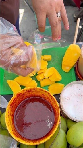 Mango con chile #viral #video #food