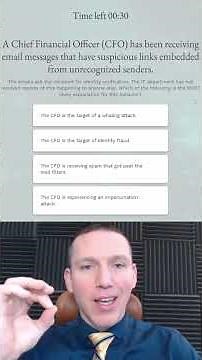 CompTIA Security+ Real Test Question #cyberkraft #comptia #cybersecurity #certification