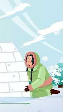 How to Build a Snow Fort #shorts