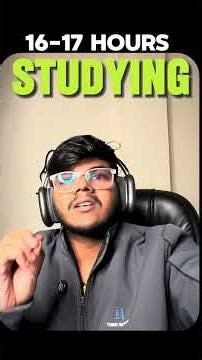 How to study 16 hours daily effectively #neet #iitjee #motivation