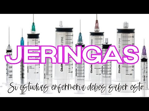 💉JERINGAS 📝Conoce todo sobre ellas💡 / Cofia Educativa