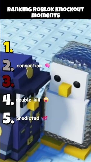 Ranking roblox knockout moments pt 6 #shorts #roblox #robloxmemes #robloxedit #knockout