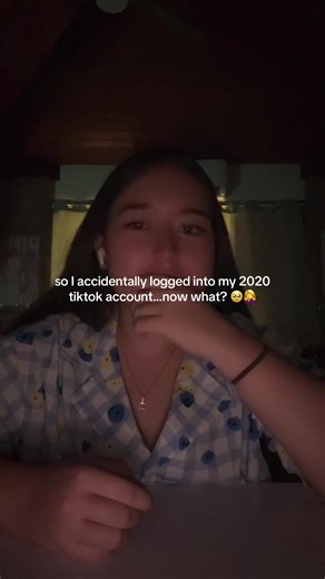 Cringe Worthy TikTok Story Time: Logging Into My 2020 Account