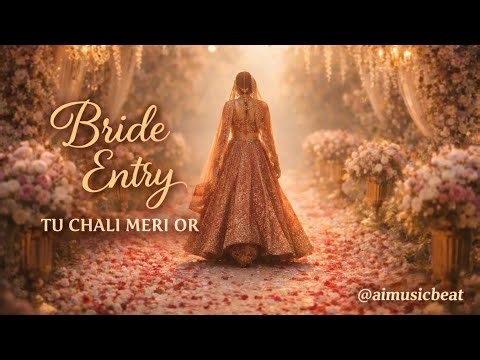 Bride Entry | Tu Chali Meri Or | Cinematic Wedding Video | @aimusicbeat