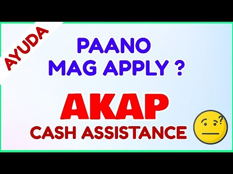 Paano mag Apply sa AKAP Ayuda Cash Assistance? Cash or Guarantee Letter AKAP DSWD