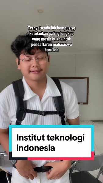 cara daftarnya bisa ke web admisi.iti.ac.id dan tag tiktoknya institut teknologi Indonesia (@iti.ac.id) #iti #universitasiti #institutteknologiindonesia #teknik #mahasiswateknik