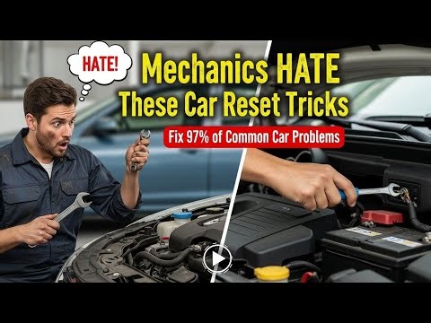Mechanics HATE These Car Reset Tricks – Fix 97% of Common Car Problems